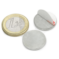 Selvklæbende metalskive 20 mm