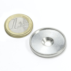 Undersænket metalskive med kant 26 mm