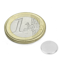 Disc magnet 10x1.5 mm N52