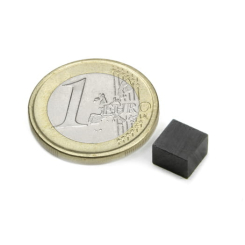 Blokmagnet 7x7x5 mm ferrit