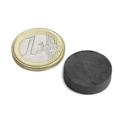 Skivemagnet 20x5 mm ferrit