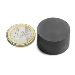 Skivemagnet 25x15 mm ferrit