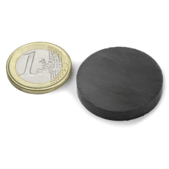 Skivemagnet 30x5 mm ferrit