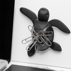 Save Turtle Magnet - Svart