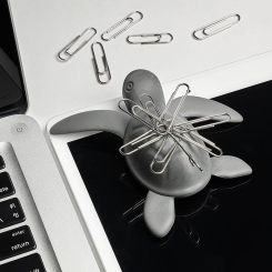 Save Turtle Magnet - Grå