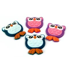 Owls 4 pcs