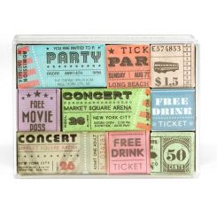 Magnetic Tickets 9 pcs 