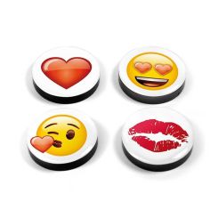 Magnetic Emoji Love 4 pcs 