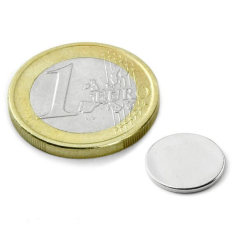 Neodym disc magnet, 12x1 mm