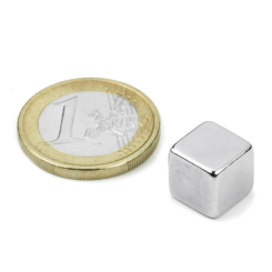 Neodym blokmagnet, 10x10x10 mm
