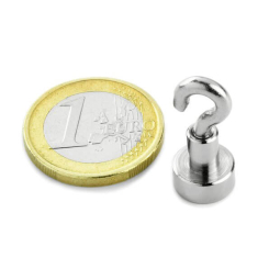 Neodym krogmagnet, 10x26 mm