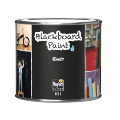 Tavlemaling 0,5 liter - sort