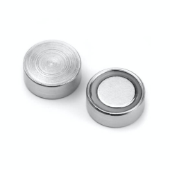 Pottemagnet til pålimning 13x5 mm