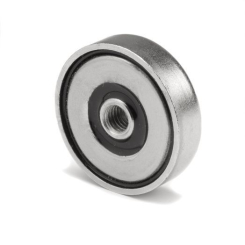 Gripmagnet med invändig gängning 25x7 mm