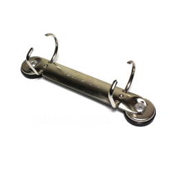Magnetisk ringbindsmekanisme, 2 ringe, glastavle