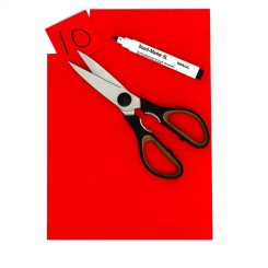 Skrivbar magnark - A4