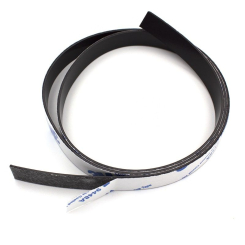 Tyndt selvklæbende magnetbånd: Bredde 10 mm (1 rulle á 30 meter)