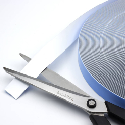 Selvklæbende metalbånd 20 mm - hvid glans