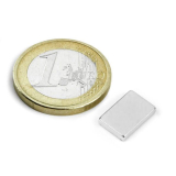 Neodym block magnet, 12x8x2 mm