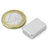 Neodym blokmagnet 19x13x6 mm