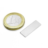 Blokmagnet 25x8x1 mm
