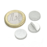 Selvklæbende metalskive 13 mm