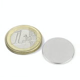 Skivemagnet 20x1,5 mm