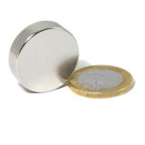 Neodym skivemagnet, 25x7 mm