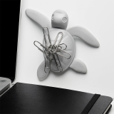 Save Turtle Magnet - Lysegrå