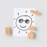 SMALL VILLE Town (4 pieces)