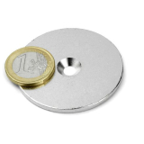 Undersænket metalskive 50 mm