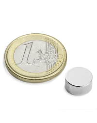 Disc magnet 10x5 mm N52