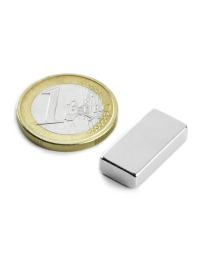 Neodym blokmagnet 20x10x5 mm