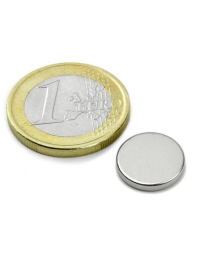 Neodym skivemagnet, 13x2 mm