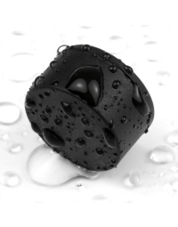 Gummibelagt skivemagnet 15x8 mm