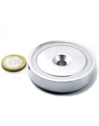 Undersænket pottemagnet 60x15 mm