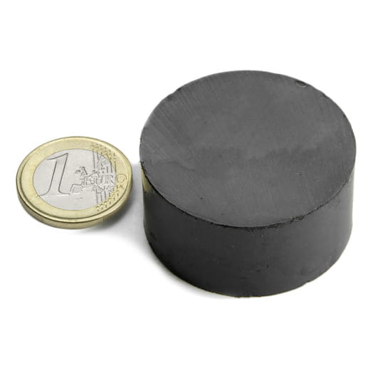 Disc magnet 40x20 mm ferrite