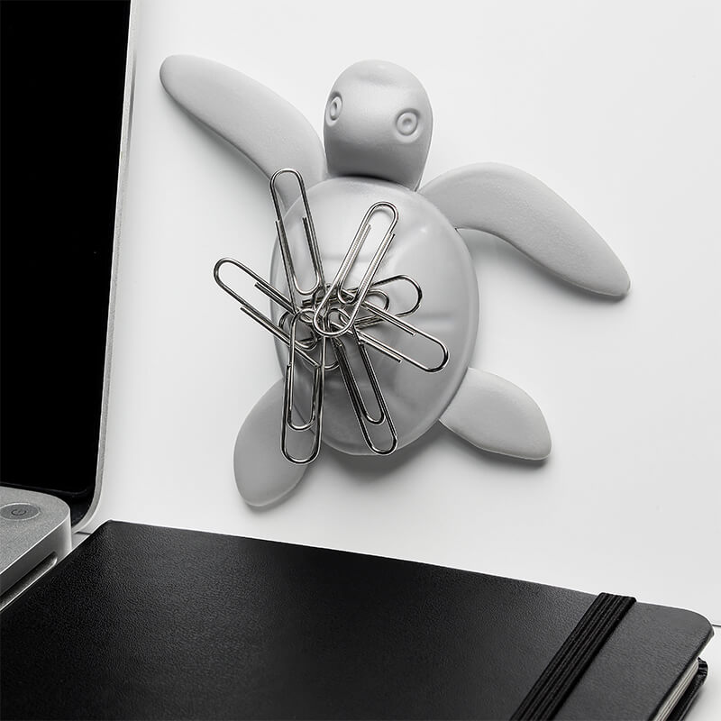 Save Turtle Magnet - Light Grey