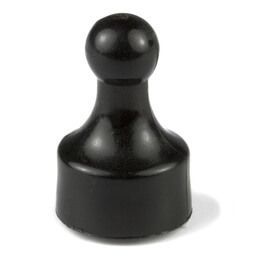 Keglemagnet sort