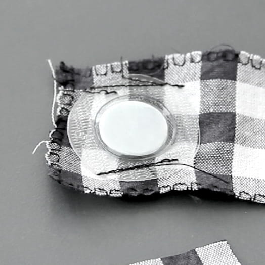 Magnet til påsyning 12 mm rund