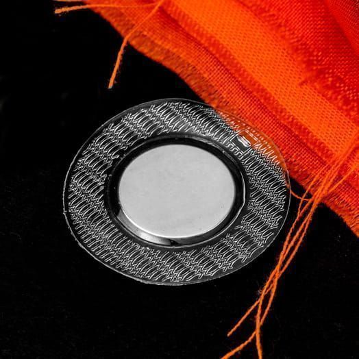 Magnet for sewing on 18 mm round