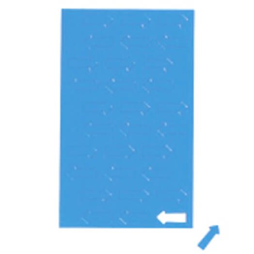 Magnetic symbols, small blue arrows (30 pcs)