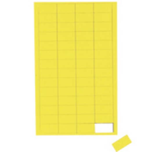 Magnetic symbols, small yellow rectangles (56 pcs)
