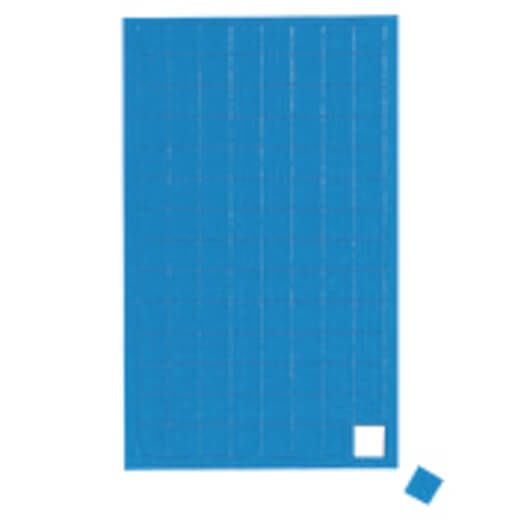 Magnetic symbols, small blue squares (112 pcs)