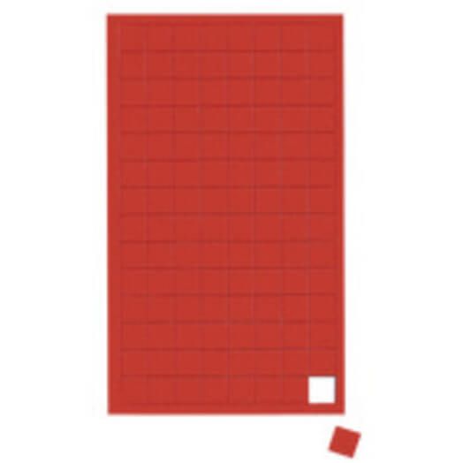 Magnetic symbols, small red squares (112 pcs)