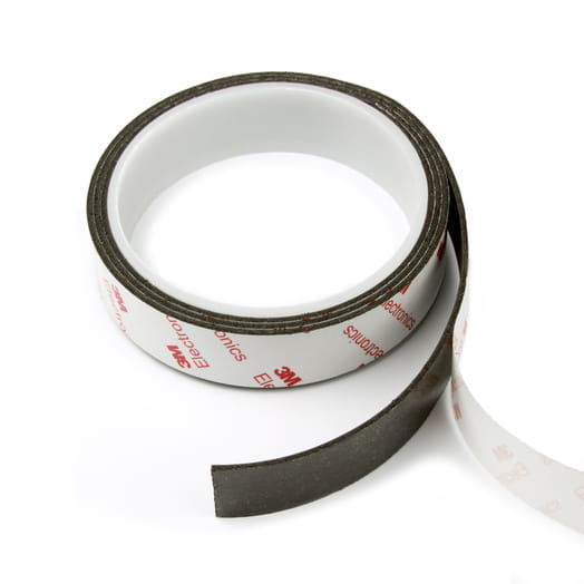 Neodymium Magnetic tape (self-adhesive): Width 20 mm