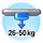 26 til 50 kg
