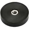 Rubber coated pot magnets with internal thread