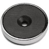 Countersunk ferrite pot magnets