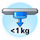 Under 1 kg